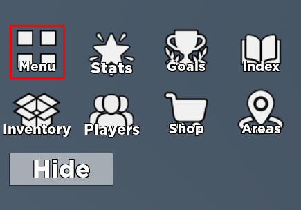 Blademaster menu button