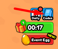 The Codes button in Fart Simulator