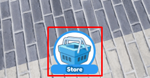 Restaurant Tycoon 2 store button