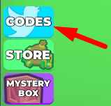 The Codes button in RICHIE'S MUSEUM RUN