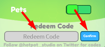 The code redeeming interface in The Ants Underground Kingdom