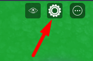 The Settings icon in Hulk Smash Simulator