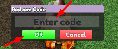 The code redeeming interface in Curse Randomizer