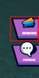 Cursed Islands rewards button