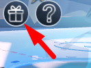 The gift icon in the NHL Blast