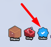 The Codes button in Custom Car Tycoon