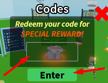 The code redeeming interface in Tower of Ball