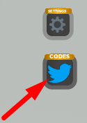 The Codes button in Super power masters 2