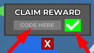 The code redeeming interface in Multiverse Battlegrounds