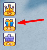 The Codes button in Designer Mania