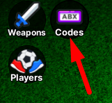 The Codes button in Better Footballer