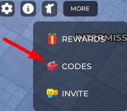 The Codes button in Phantom Ball