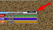 The Menu button in Jujutsu Chronicles