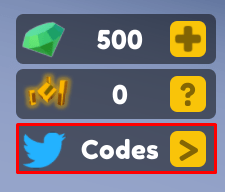 Block Defense Alpha codes button