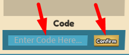 The code redeeming interface in Commander Simulator 2