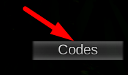 The Codes button in Xeno Online 3