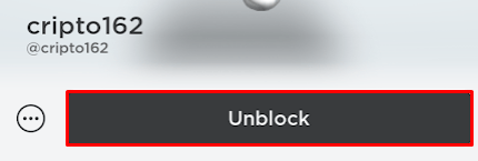 How to block Roblox mobile app unblock button