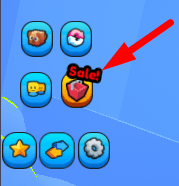 The shop icon in Blow a Bubble