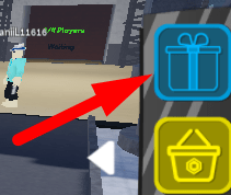The gift icon in Toilet Defenders Simulator
