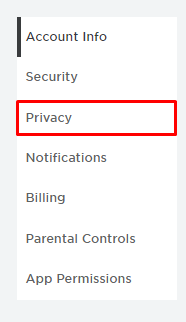 How to enable voice chat desktop privacy button
