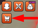 The Shop icon in Slayer Corps