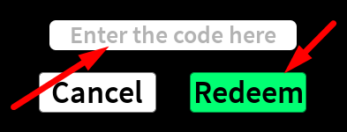 The code redeeming interface in Create a Cart Ride