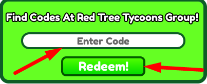 The code redeeming interface in Pizzeria Tycoon 2