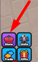 The Store button in Toilet Wars: Tower Defense