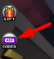 The Codes button in Weird Strict Boss