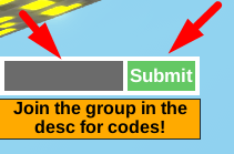 The code redeeming interface in SKYWARS CLASSIC