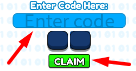 The code redeeming interface in Dig Treasure Simulator