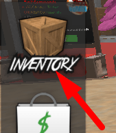 The Inventory button in Chilly's MM2