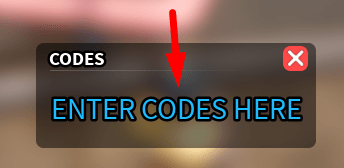 The code redeeming interface in Iconic Battlegrounds