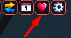 The Heart icon in Circus Tower Defense