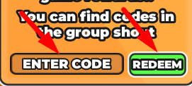 The code redeeming interface in Coffee Shop Tycoon