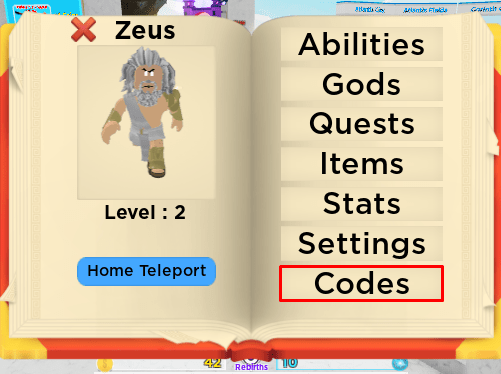 Roblox God Simulator 2 codes (December 2021)