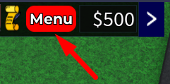 The Menu button in Drive-Thru Tycoon