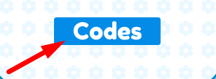 The Codes button in Punch Simulator