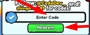 The code redeeming interface in Hack Simulator