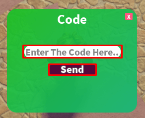 Bizarre Blox enter codes box