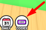 The Codes icon in +1 Stairs Every Second