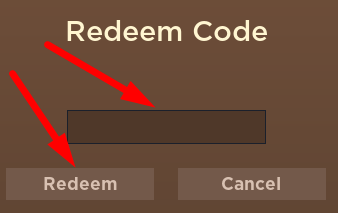 The Redeem button in Super Saiyan Simulator 2