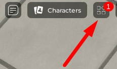 The Menu icon in Slayer Battlegrounds