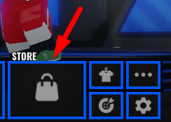 The Store button in Ultimate Football