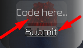 The code redeeming interface in Hunter X Anomaly