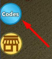 The Codes button in Tax Fraud Tycoon