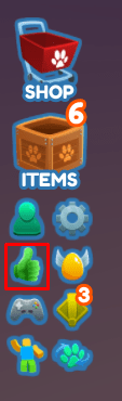 Pet Empire Tycoon thumbs up icon