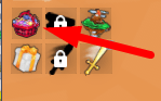 The Shop icon in Swordmaster Simulator