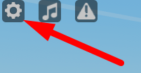 The settings icon in War Tycoon