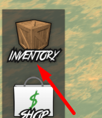 The Inventory button in Cocoa's MM2